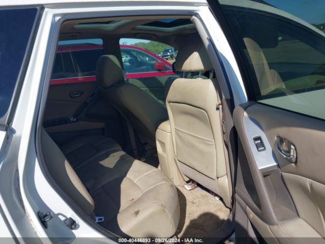 JN8AZ1MU2EW402124 Nissan MURANO SL