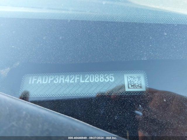 Ford FOCUS ELECTRIC 2015 1FADP3R42FL208835 Image 9