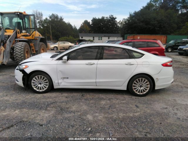 3FA6P0LU2GR389129 Ford Fusion Hybrid Se