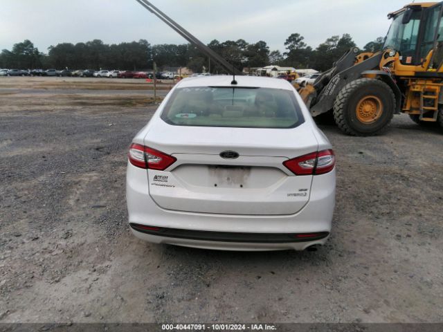 3FA6P0LU2GR389129 Ford Fusion Hybrid Se