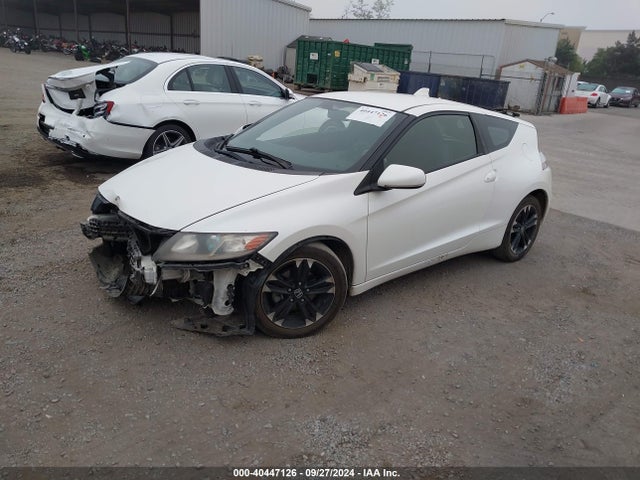 Honda CR-Z 2014 JHMZF1D48ES002565 Image 2