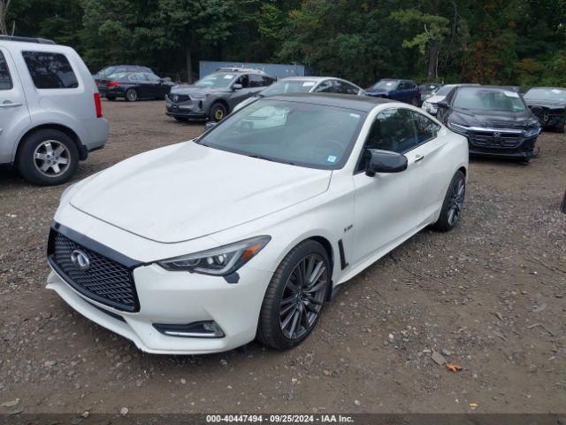JN1FV7EL1HM701337 Infiniti Q60 3.0t Red Sport 400