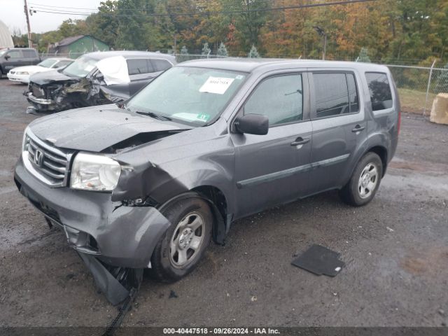 5FNYF4H26EB048271 Honda PILOT LX