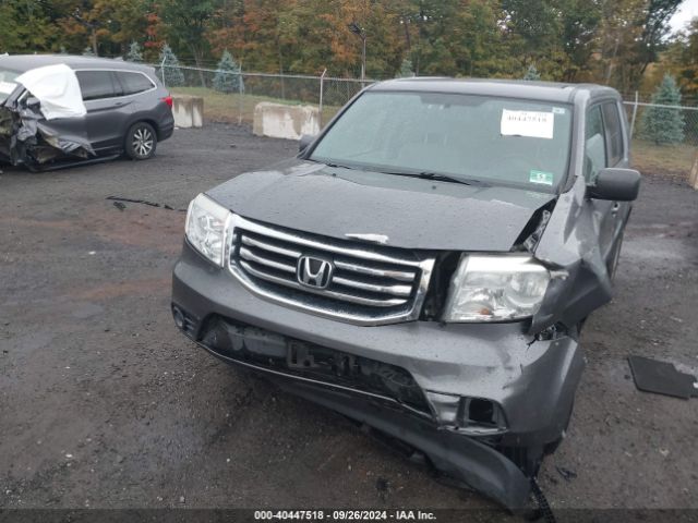 5FNYF4H26EB048271 Honda PILOT LX