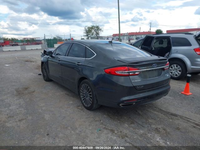 3FA6P0D9XJR219697 Ford Fusion Titanium
