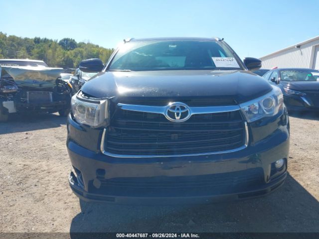 5TDJKRFH5GS303637 Toyota Highlander Xle V6
