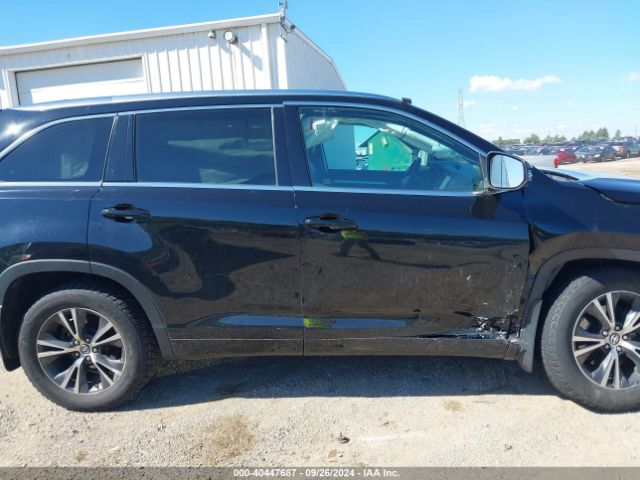 5TDJKRFH5GS303637 Toyota Highlander Xle V6