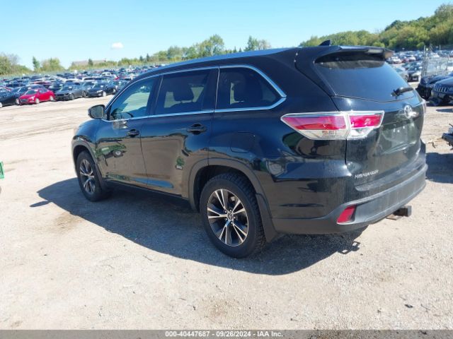5TDJKRFH5GS303637 Toyota Highlander Xle V6