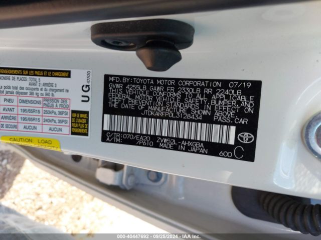 JTDKARFP0L3128434 Toyota Prius Prime Limited