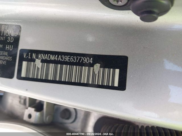 KNADM4A39E6377904 KIA RIO LX