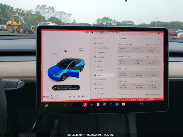 2023 TESLA MODEL Y 7SAYGDEE1PA091964 Photo 6
