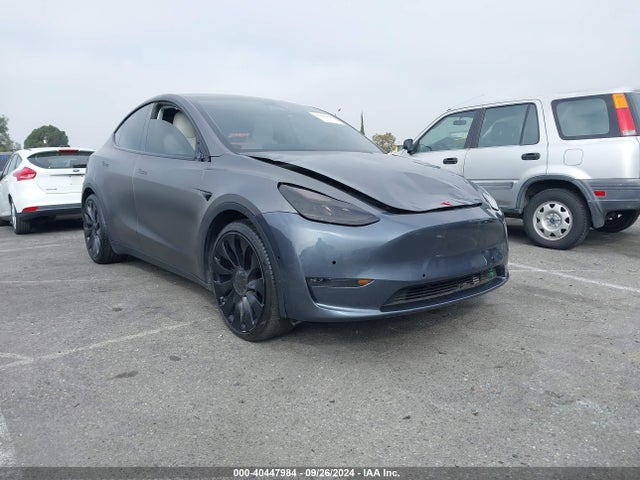 2021 TESLA MODEL Y 5YJYGDEF9MF293908 Photo 0