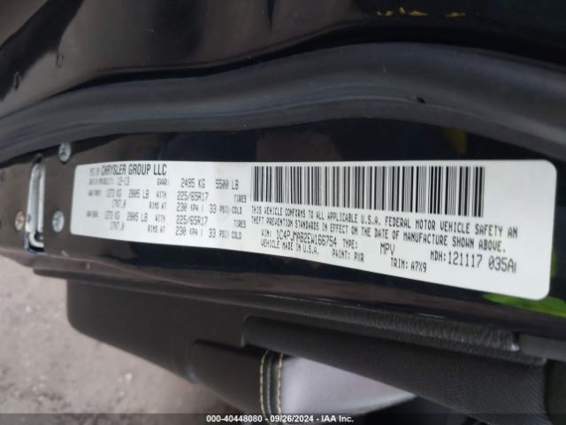 1C4PJMAB2EW166754 Jeep Cherokee Sport