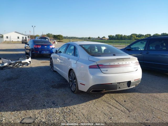 3LN6L5FC7HR627544 Lincoln Mkz Reserve