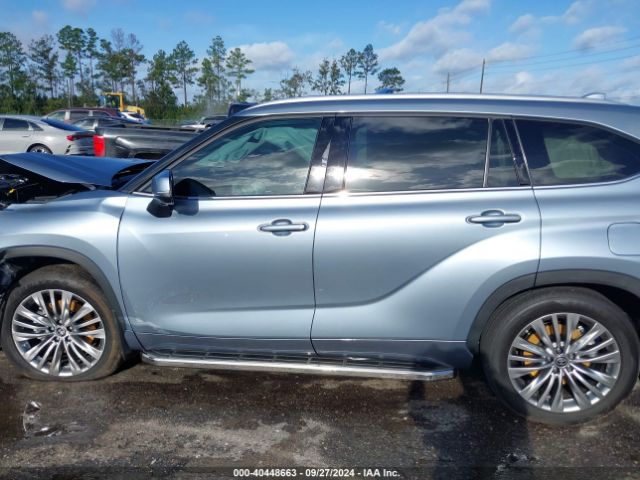 5TDKDRAH0RS534969 Toyota Highlander Platinum