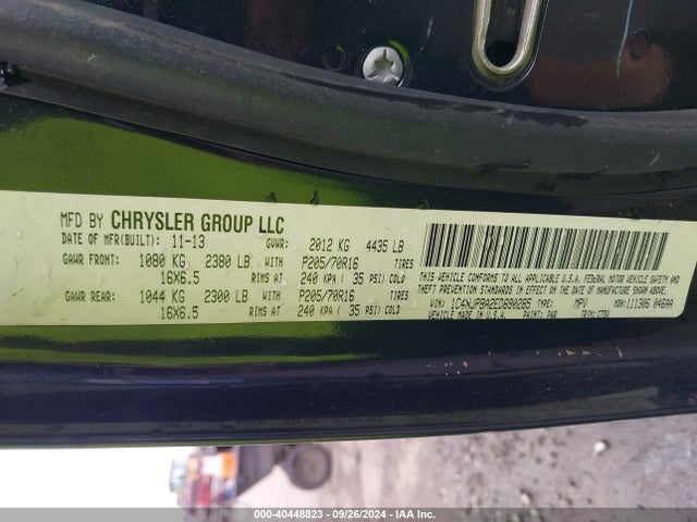 Jeep Patriot Sport 2014 1C4NJPBA2ED690285 Image 9
