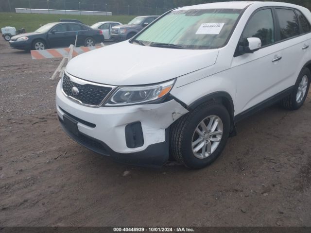5XYKT3A64EG469551 KIA SORENTO LX