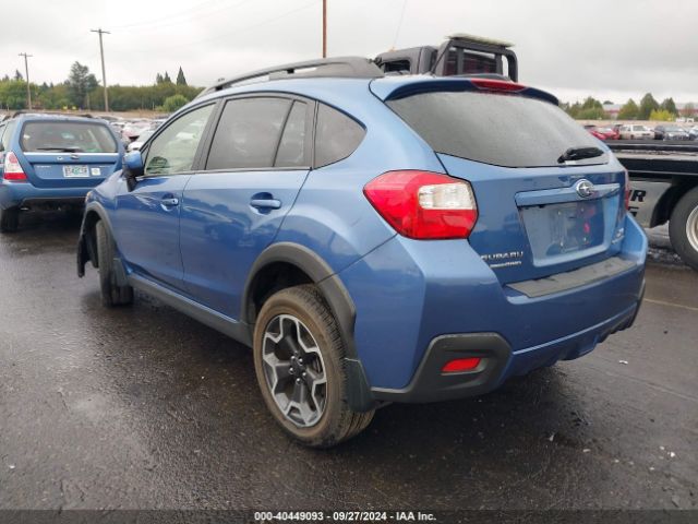 JF2GPAGC2E8314985 Subaru Xv Crosstrek 2.0i Limited