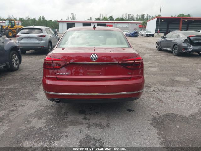 1VWBA7A36JC007619 Volkswagen PASSAT SE