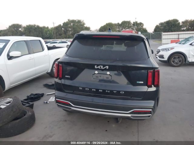 KNDRHDLG9N5091621 KIA Sorento Hybrid Ex