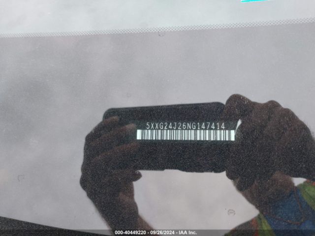 5XXG24J26NG147414 KIA K5 LX