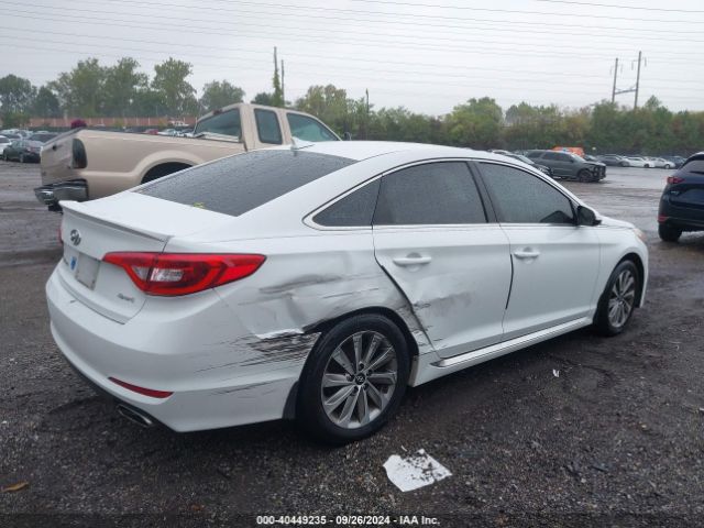 5NPE34AFXHH456867 Hyundai Sonata Sport