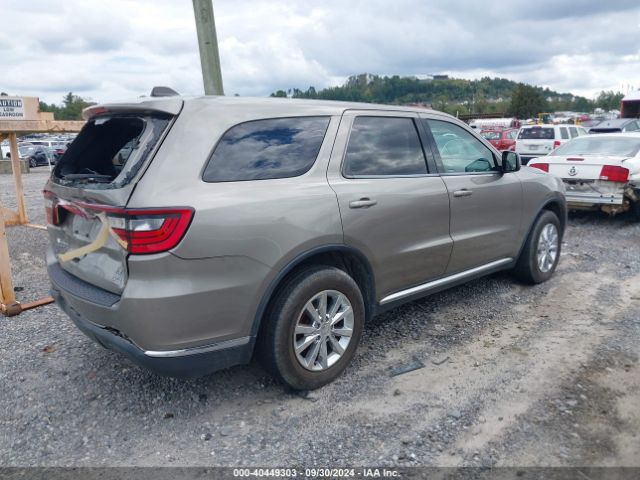 1C4RDJAG0GC458837 Dodge Durango Sxt