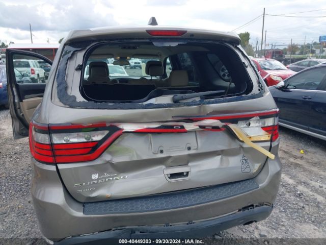1C4RDJAG0GC458837 Dodge Durango Sxt