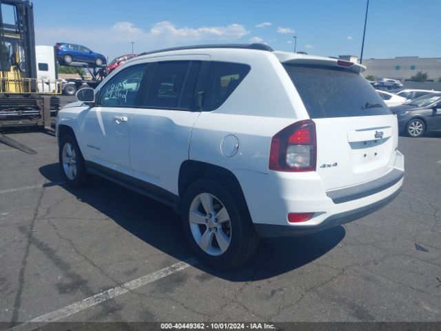 1C4NJDEB6HD121673 Jeep Compass Latitude 4x4