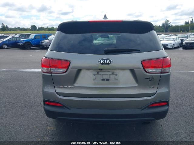5XYPGDA50GG025481 KIA Sorento 3.3l Lx