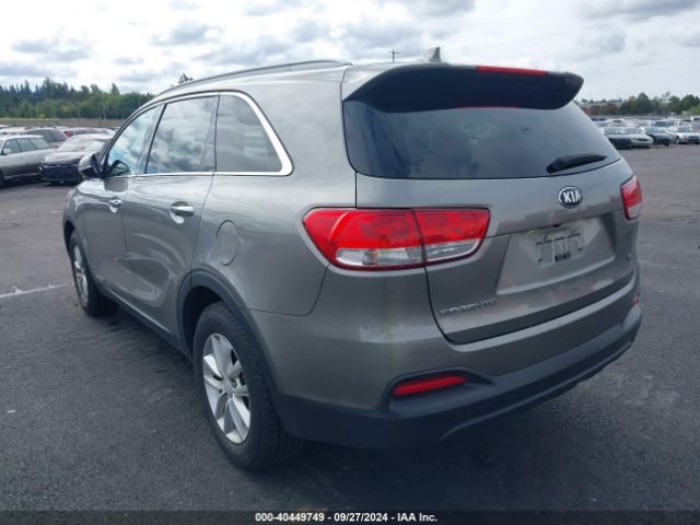 5XYPGDA50GG025481 KIA Sorento 3.3l Lx