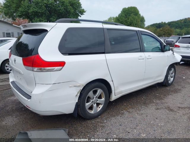 5TDKK3DC1ES485682 Toyota Sienna Le V6 8 Passenger