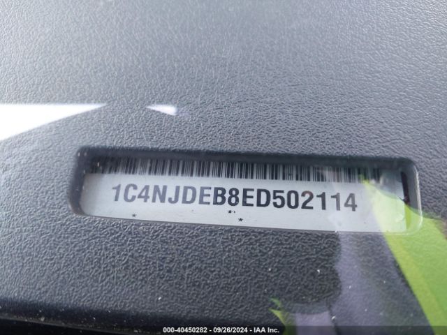 1C4NJDEB8ED502114 Jeep Compass Latitude