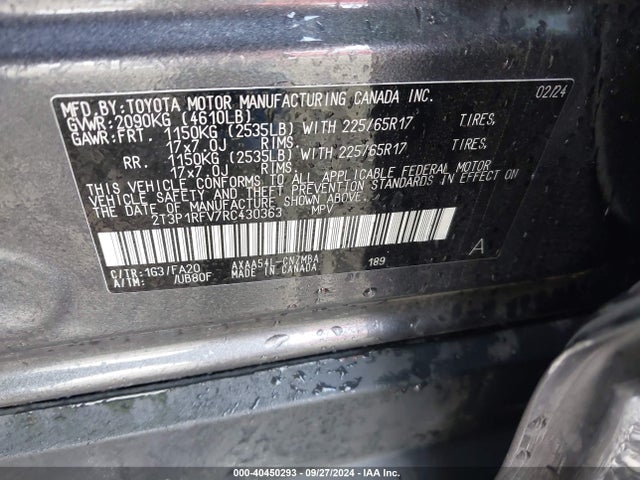 Toyota Rav4 Xle 2024 2T3P1RFV7RC430363 Image 9