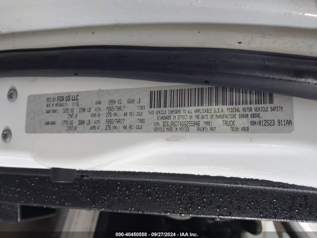 3C6JR6DT4GG255846 RAM 1500 Tradesman