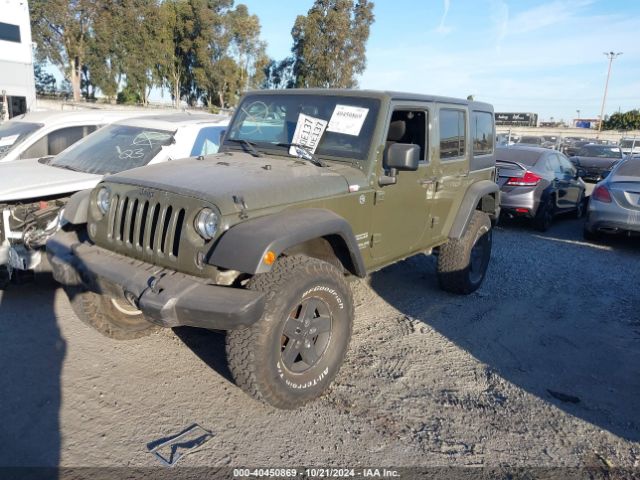 1C4BJWDG3FL761922 Jeep Wrangler Unlimited Sport