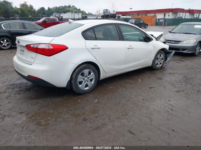 KNAFK4A60G5619528 KIA FORTE LX