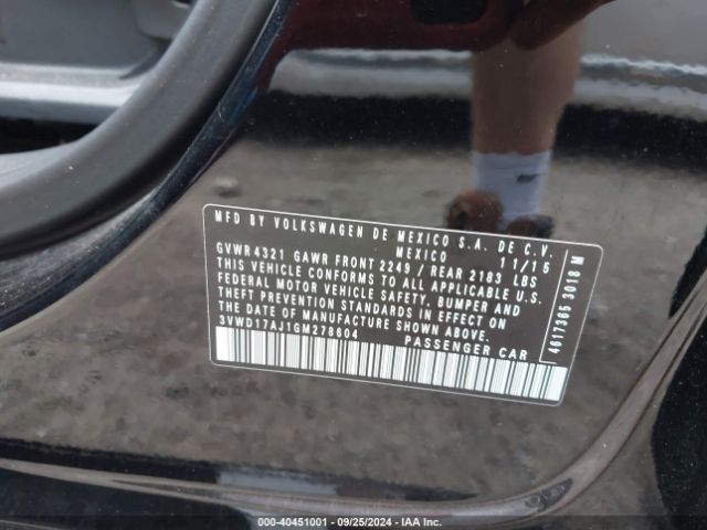 3VWD17AJ1GM278604 Volkswagen Jetta 1.8t Sport