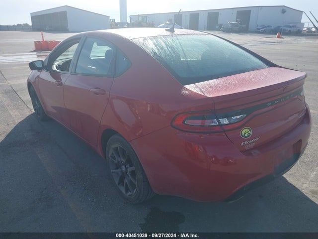 Продажа на аукционе авто 2016 Dodge Dart Sxt, vin: 1C3CDFBB3GD540923, номер лота: 40451039
