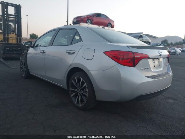 2T1BURHE1KC139113 Toyota Corolla Xse