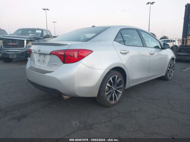 2T1BURHE1KC139113 Toyota Corolla Xse