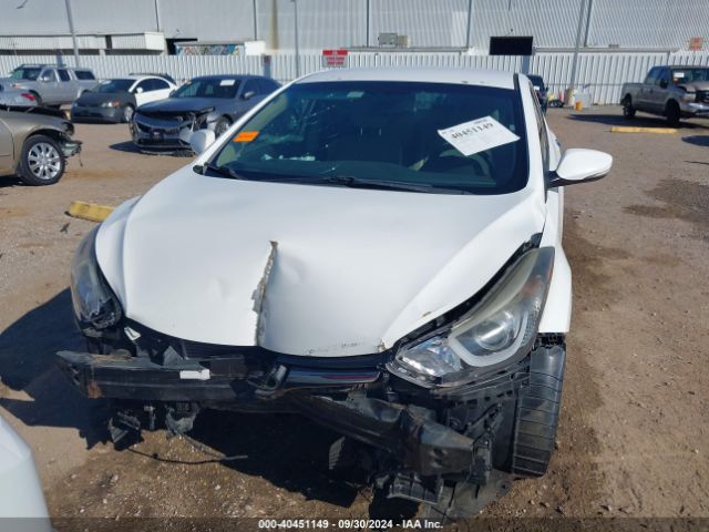 5NPDH4AE8EH503927 Hyundai Elantra Limited