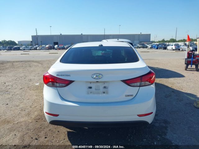 5NPDH4AE8EH503927 Hyundai Elantra Limited
