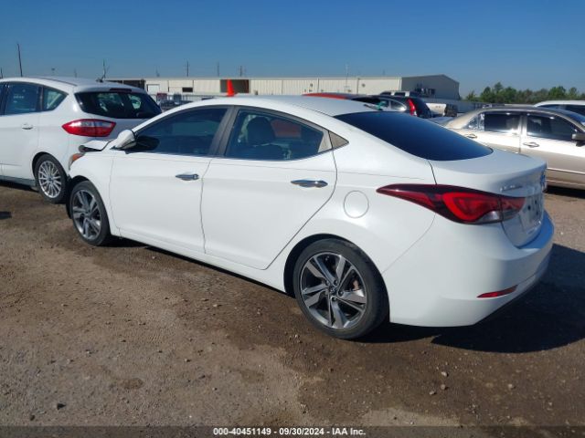 5NPDH4AE8EH503927 Hyundai Elantra Limited