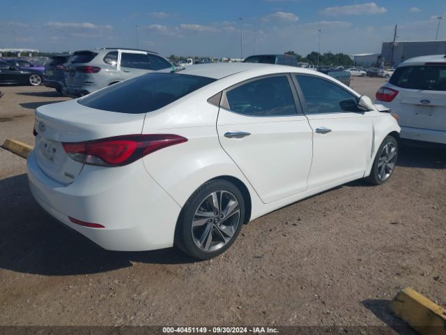 5NPDH4AE8EH503927 Hyundai Elantra Limited