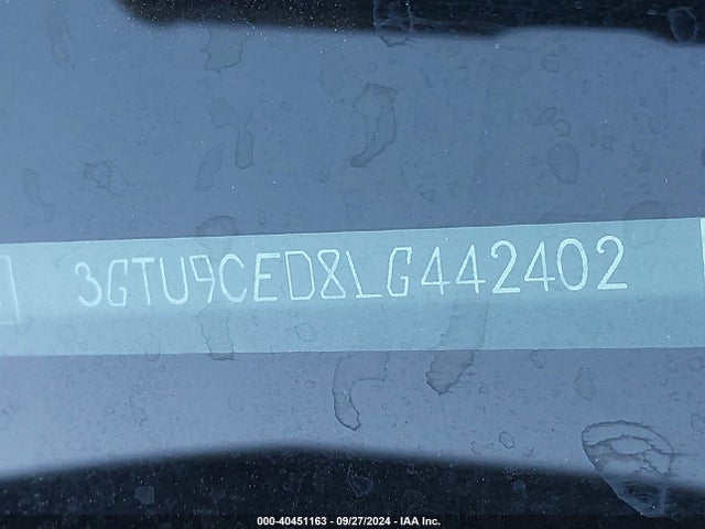 GMC Sierra 1500 4wd  Short Box Elevation 2020 3GTU9CED8LG442402 Image 18