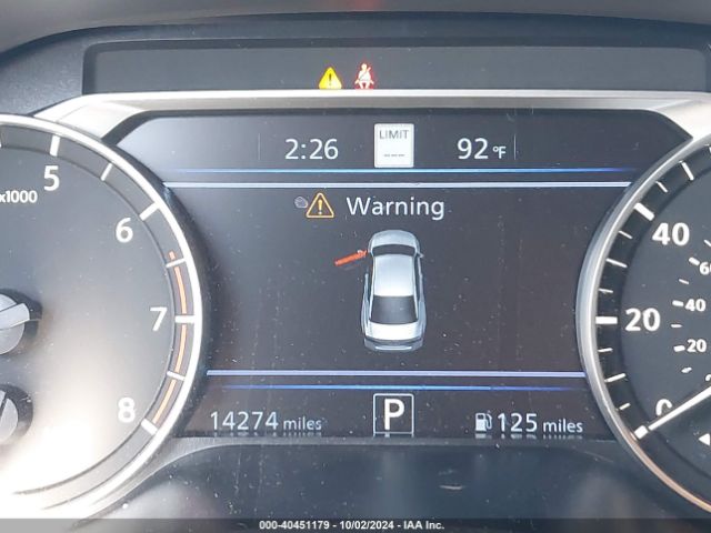 1N4BL4DW1PN409729 Nissan Altima Sv Intelligent Awd