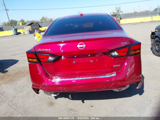 1N4BL4DW1PN409729 Nissan Altima Sv Intelligent Awd