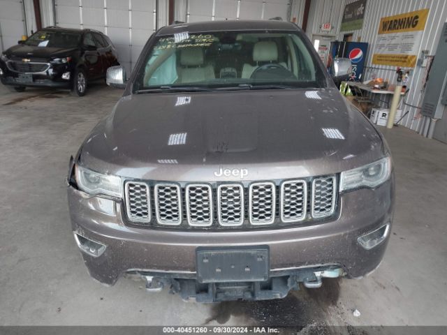 1C4RJFCG8JC227890 Jeep Grand Cherokee Overland 4x4
