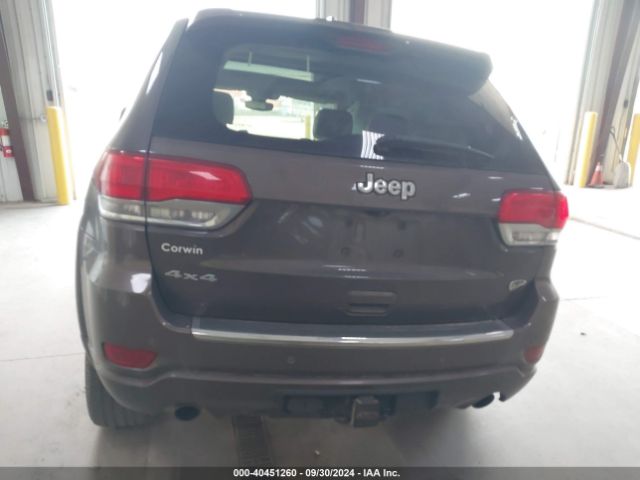 1C4RJFCG8JC227890 Jeep Grand Cherokee Overland 4x4